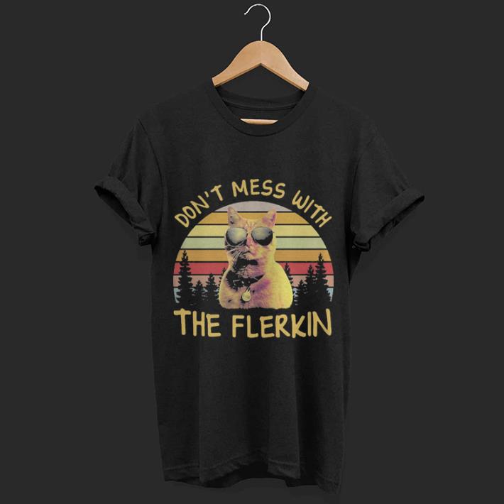 Captain Marvel Goose the cat don’t mess with the flerkin vintage shirt 7