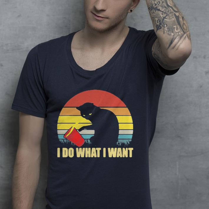 Cat I do what I want vintage shirt 10 Cat I do what I want vintage shirt