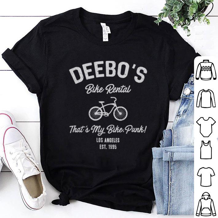 Deebo's bike rental that's my bike punk Los Angeles shirt 6