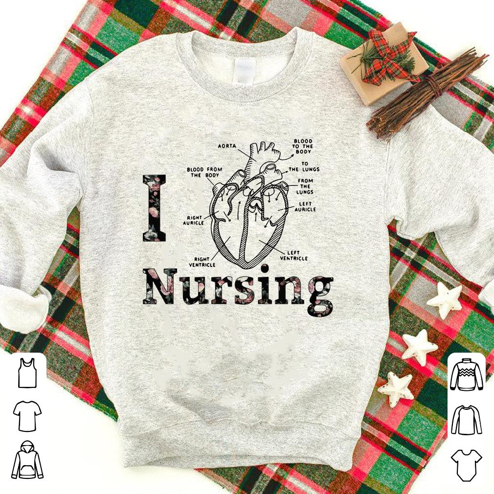 Flower I Nursing structure of the heart shirt 6 Flower I Nursing structure of the heart shirt 6