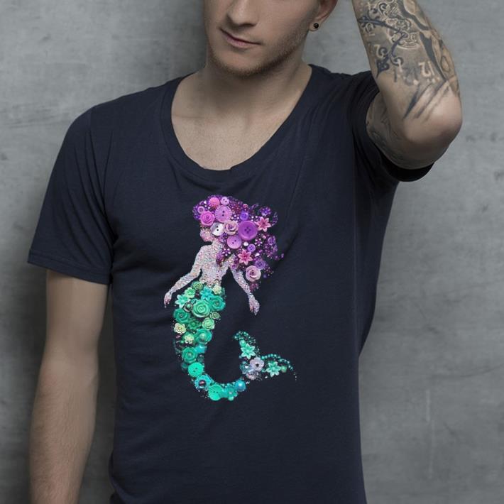 Flower Mermaid Bulk Button shirt 10 Flower Mermaid Bulk Button shirt