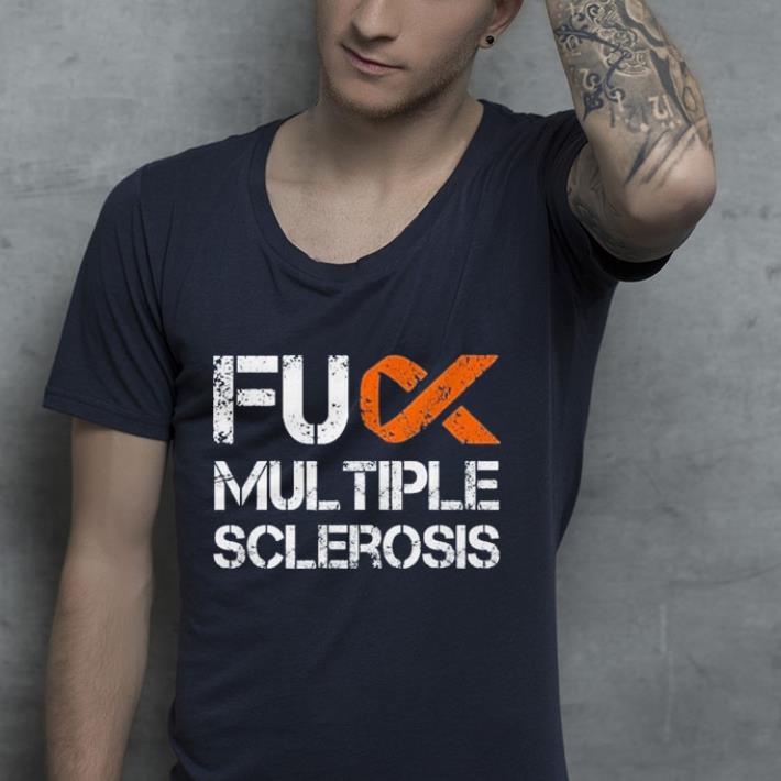 Fuck Multiple Sclerosis, MS Support Ribbon shirt