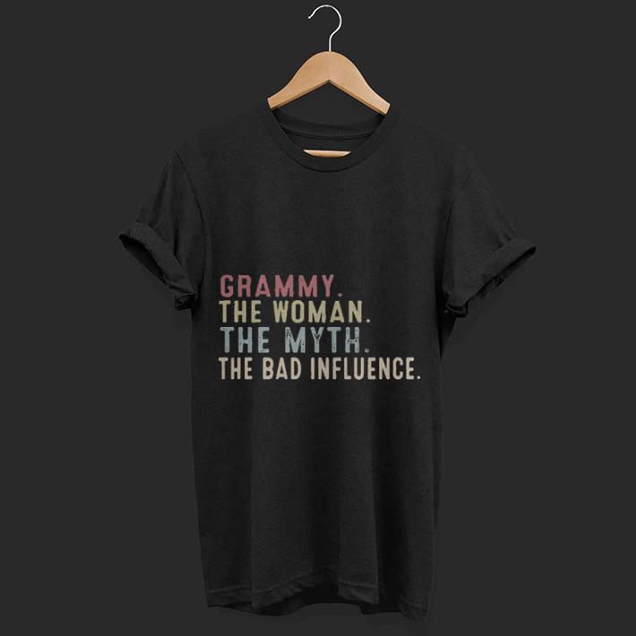 Grammy the woman the myth the bad influence shirt 7
