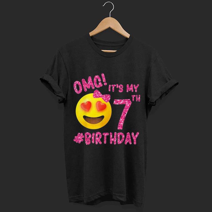 OMG It's My 7th Birthday shirt 7