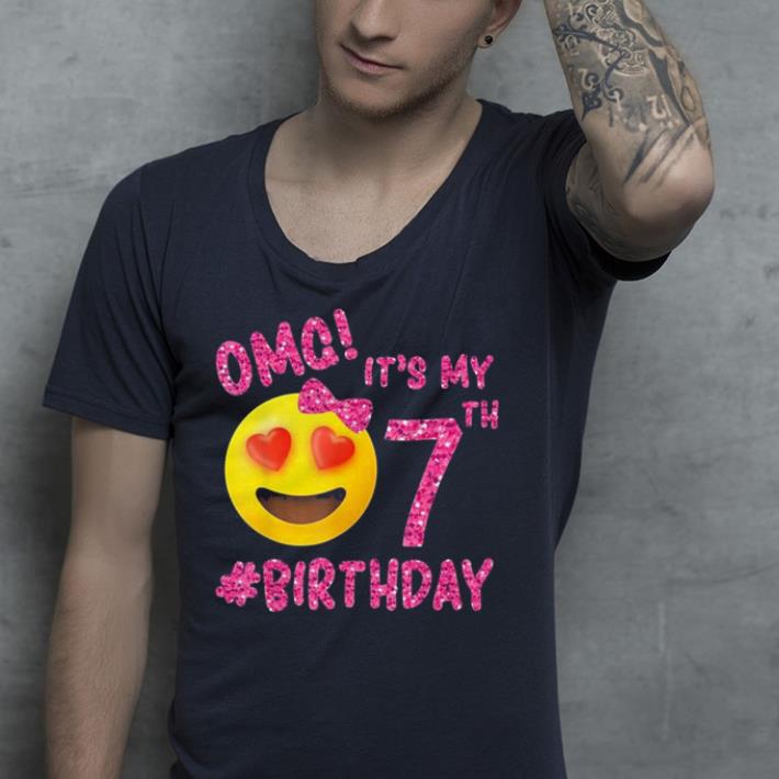 OMG It's My 7th Birthday shirt