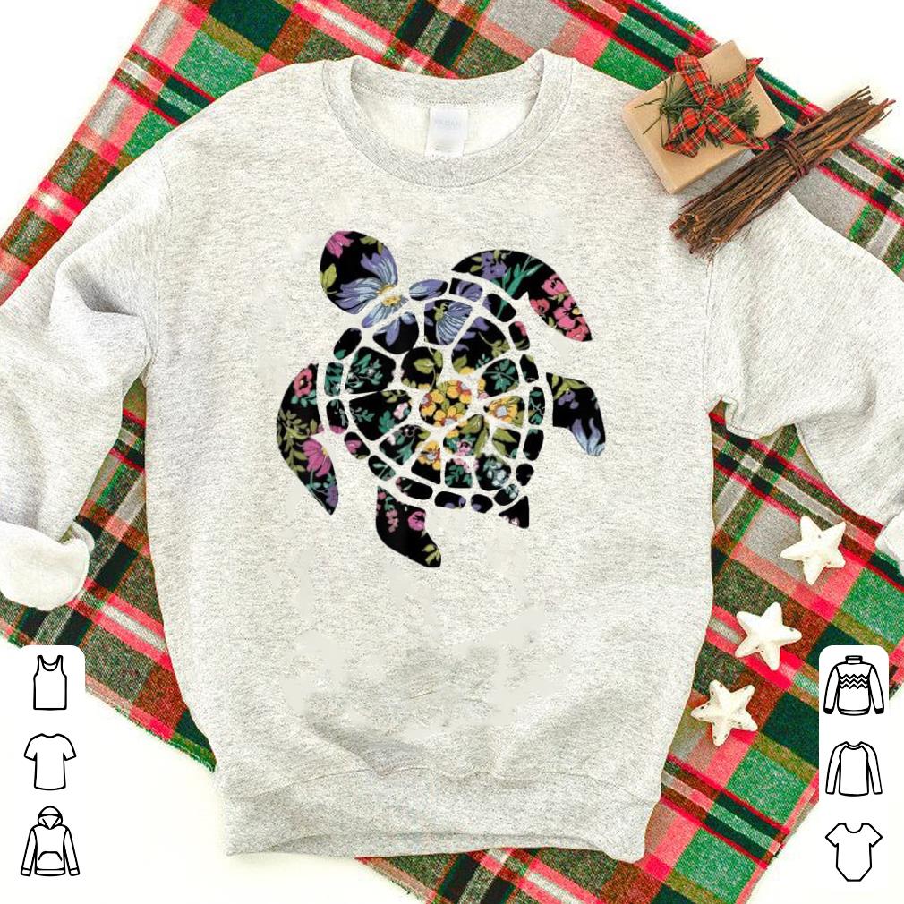 Sea Flower Turtle shirt 7