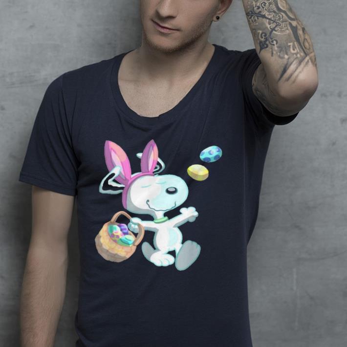 Snoppy Easter Beagle egg shirt