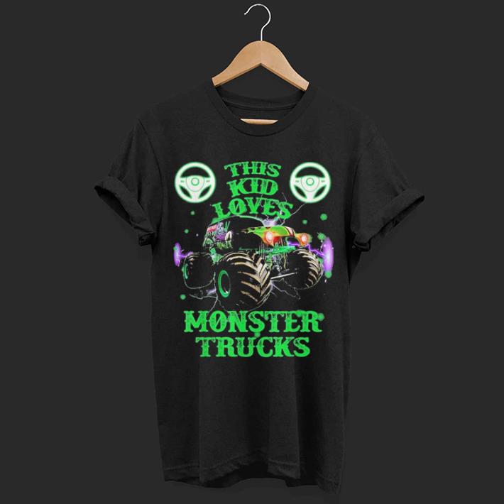 This Kid Loves Monster Trucks shirt 6