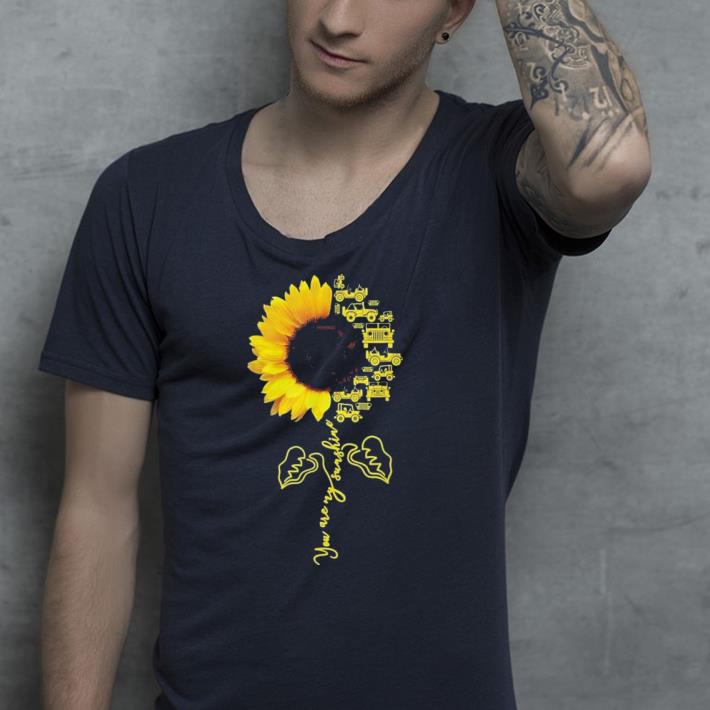 You Are My Sunshine Sunflower Jeep shirt