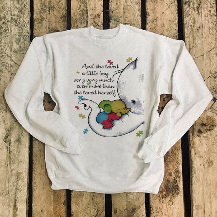Autism and she loved a little boy very very much even more than she loved herself shirt 10 Autism and she loved a little boy very very much even more than she loved herself shirt