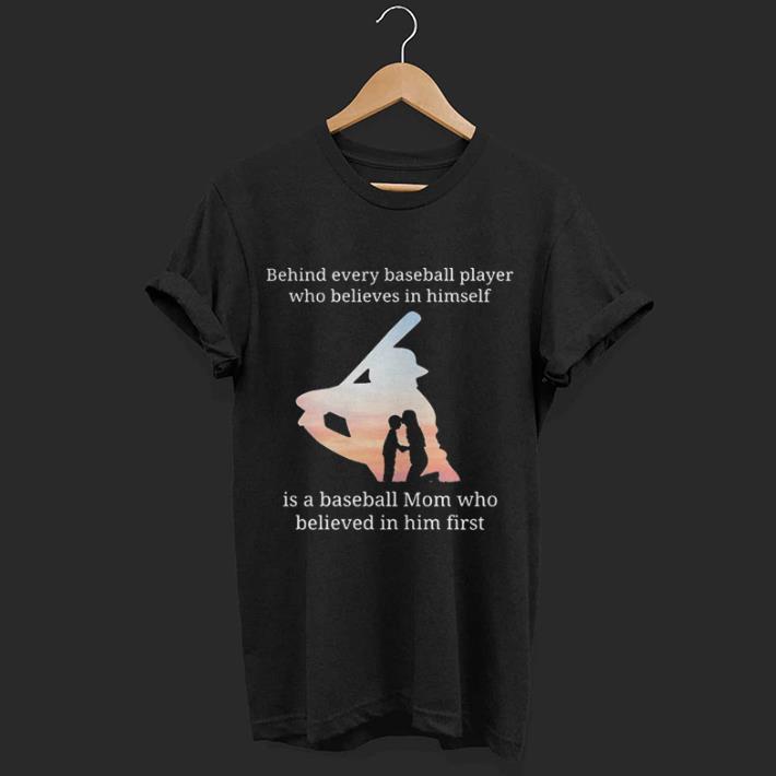 Behind every baseball player who believes in himself is a baseball shirt 7