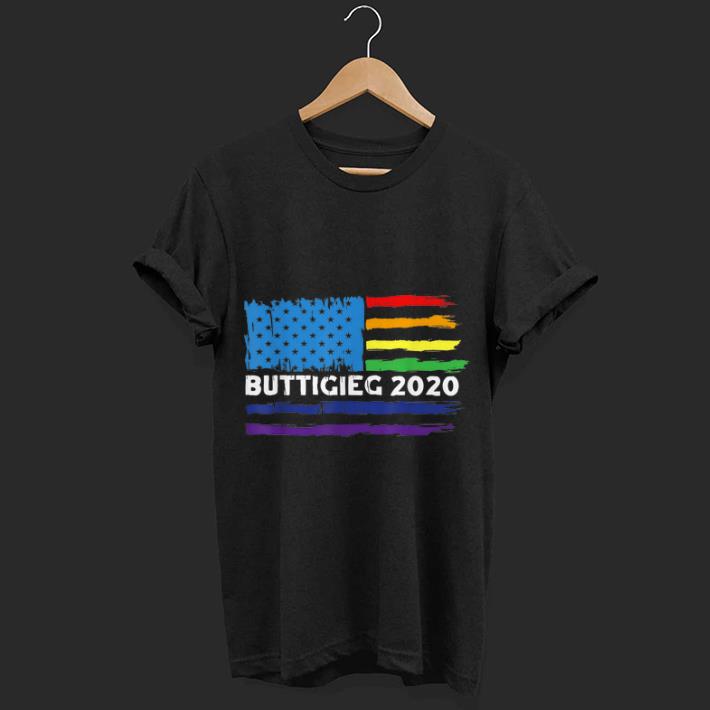 Buttigieg 2020 rainbow shirt 7