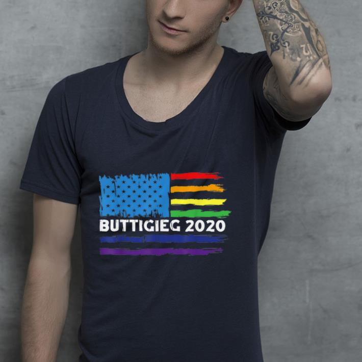 Buttigieg 2020 rainbow shirt