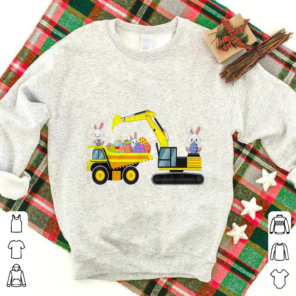 Cool Easter Bunny Construction shirt 6