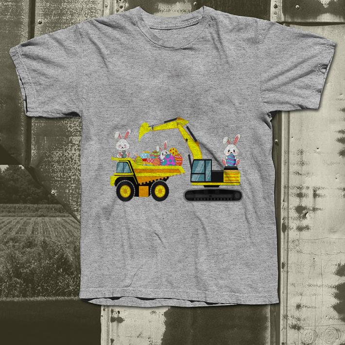 Cool Easter Bunny Construction shirt