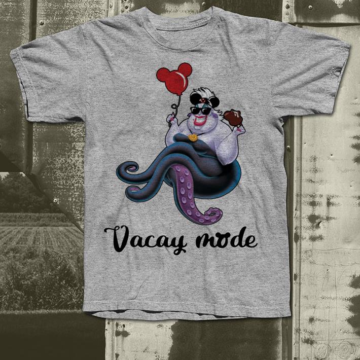 Cruella de Vil vacay mode balloon Mickey mouse shirt