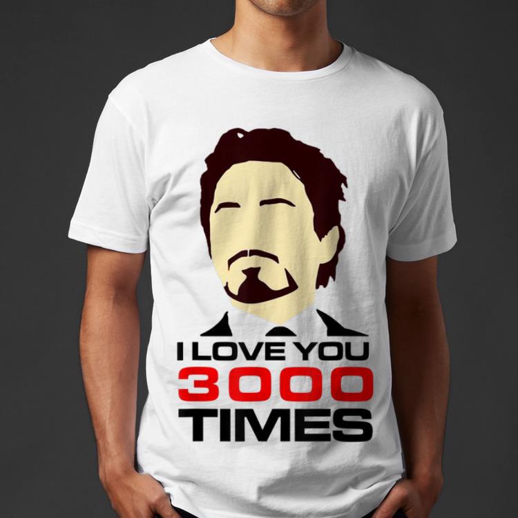 Dad I Love You 3000 Tony Stark End Game shirt