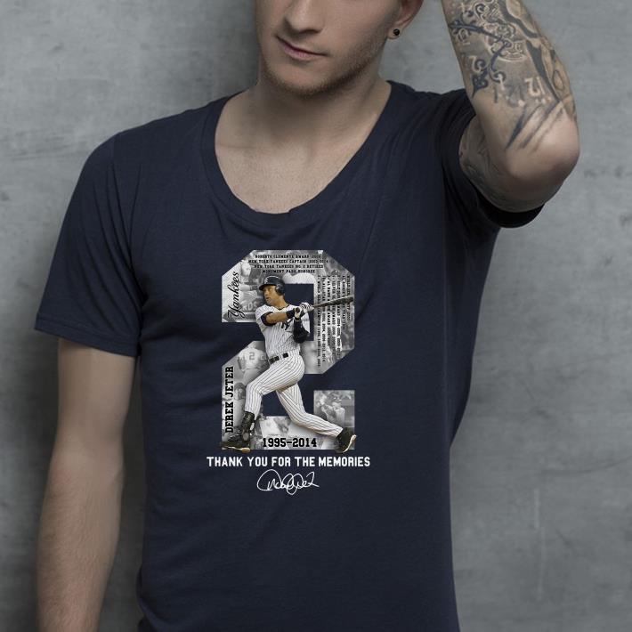 Derek Jeter Thank you for the memories shirt