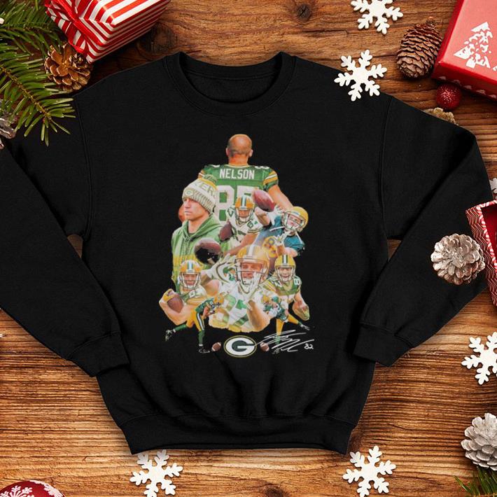 Jordy Nelson Green Bay Packers signature shirt 10 Jordy Nelson Green Bay Packers signature shirt