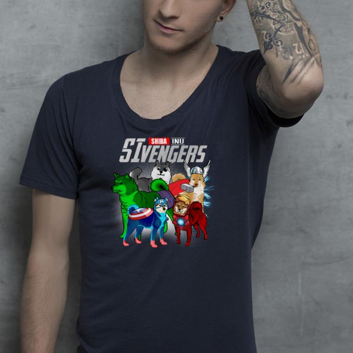 Marvel Avenger Endgame Shiba shirt 10 Marvel Avenger Endgame Shiba shirt