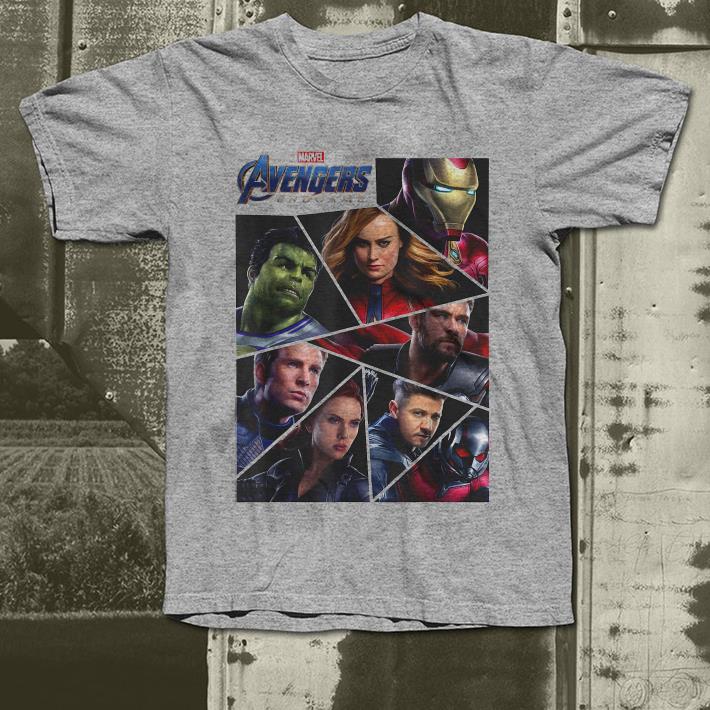 Marvel Avengers Endgame Broken Character Panels shirt 10 Marvel Avengers Endgame Broken Character Panels shirt