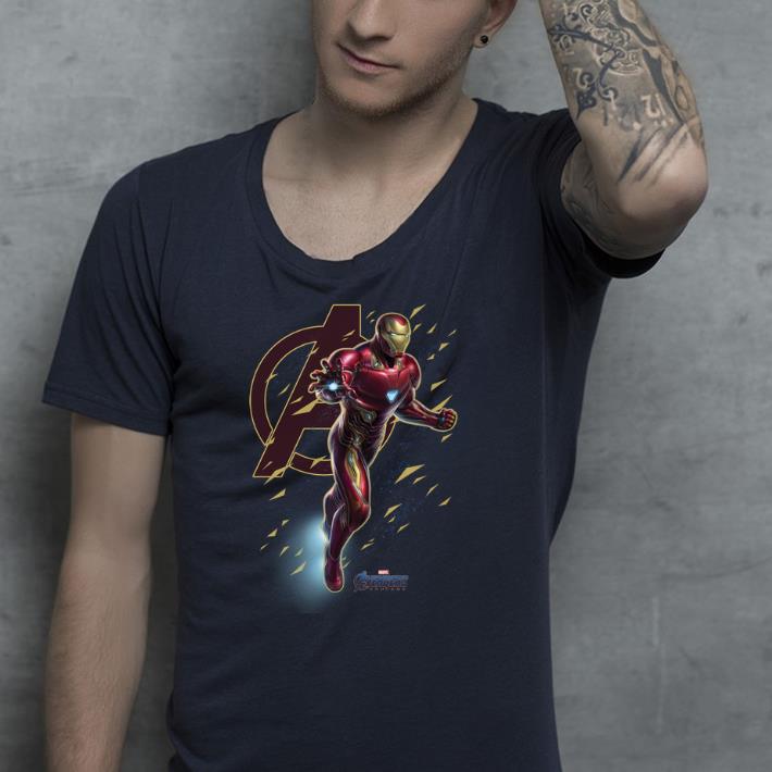 Marvel Avengers Endgame Iron Man Action Pose shirt