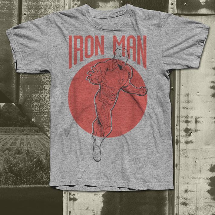 Marvel Avengers Endgame Iron Man Outline shirt 10 Marvel Avengers Endgame Iron Man Outline shirt