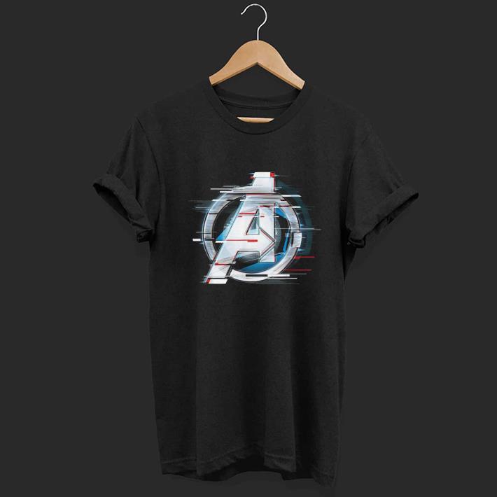 Marvel Avengers Endgame Logo Silver Speed shirt 7