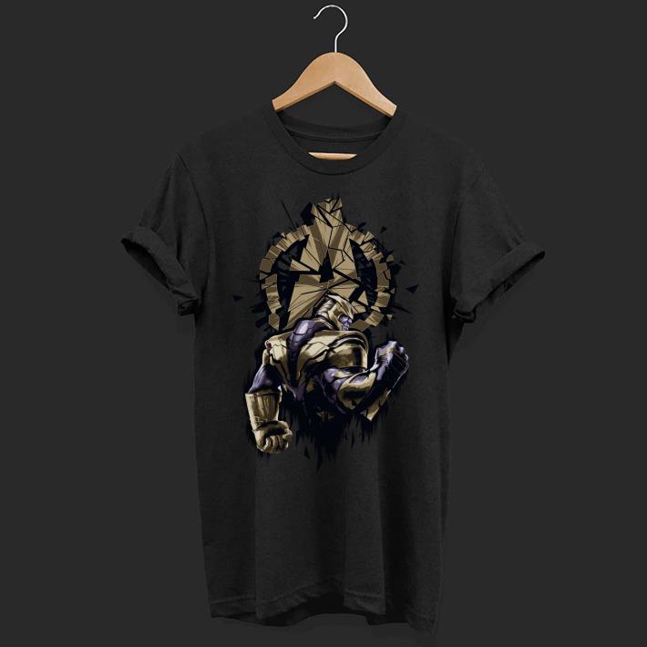 Marvel Avengers Endgame Thanos Broken Logo shirt 6