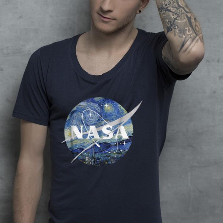 NASA Starry Night Classic Chevron Logo shirt 10 NASA Starry Night Classic Chevron Logo shirt