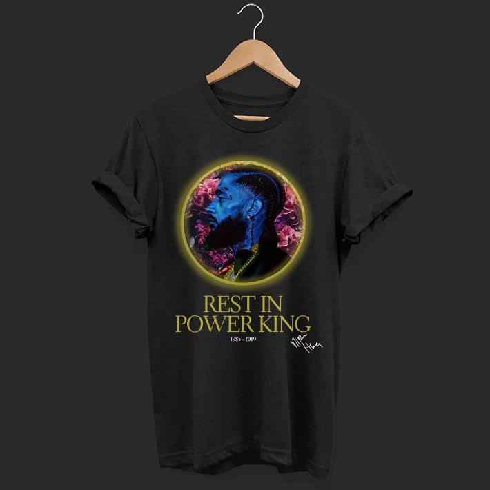 Nipsey Hussle rest in power king 1985-2019 shirt 6
