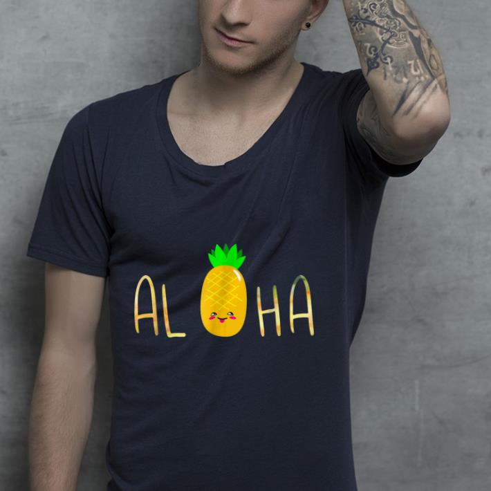 Pineapple Fruit Aloha Beaches Hawaii  shirt