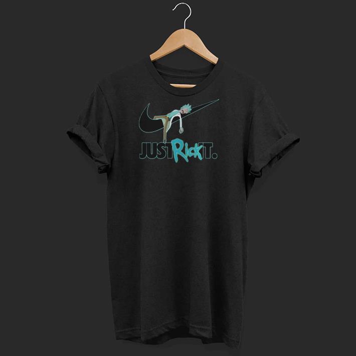 Rick and Morty Nike just rick it ladies shirt 6