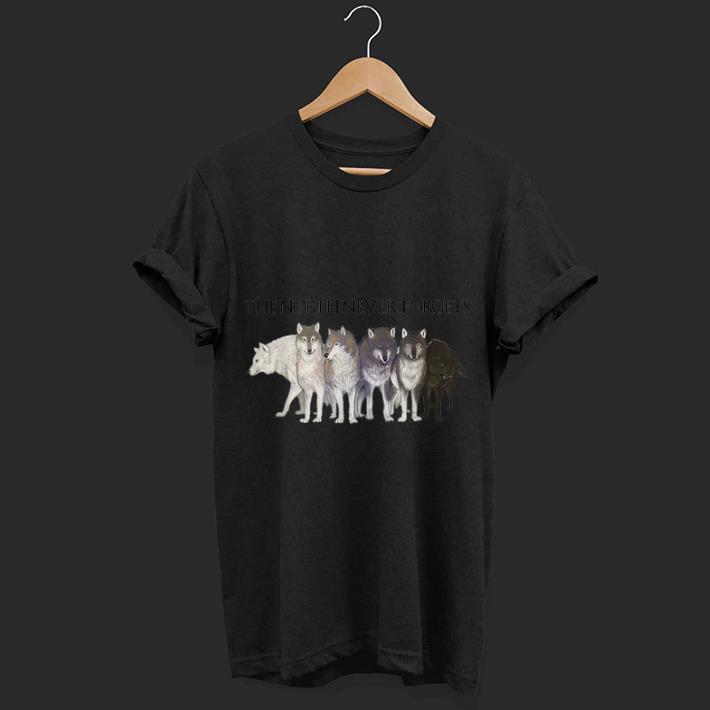 Six Direwolves The North Never Forgets shirt 6