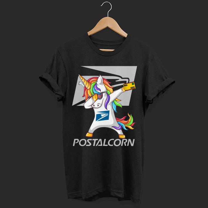 Unicorn Dabbing postalcorn shirt 7