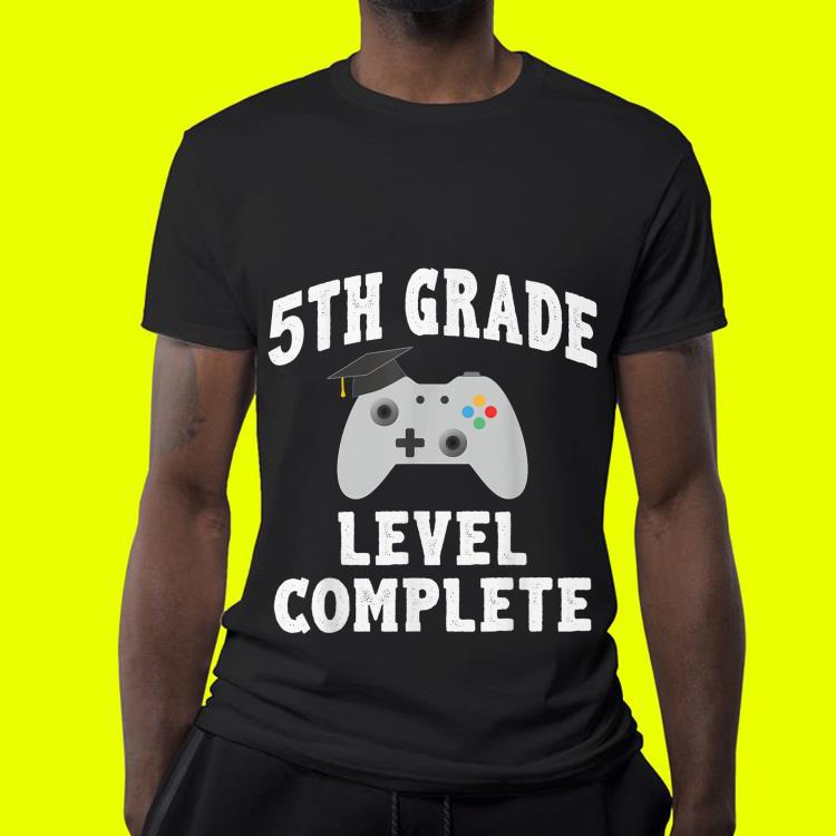 2019 5th Grade Graduation Gamer shirt