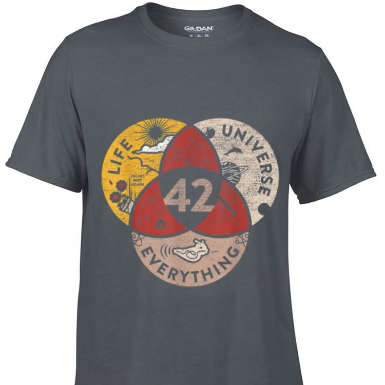 42 The Answer to Life The Universe & Everything Galaxy shirt 7