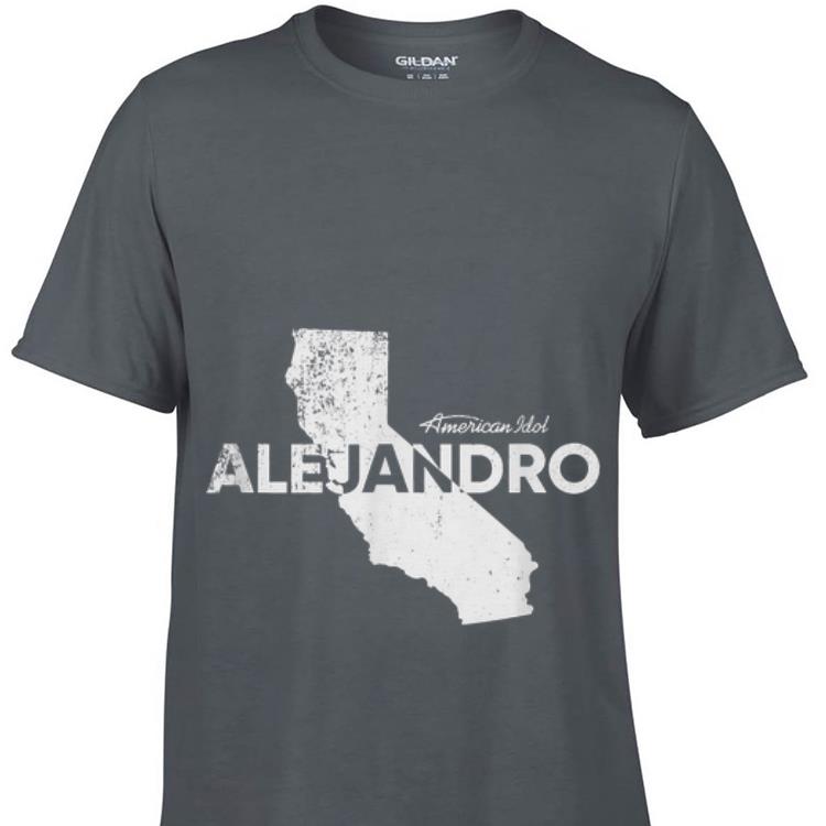 Alejandro California American Idol shirt 6
