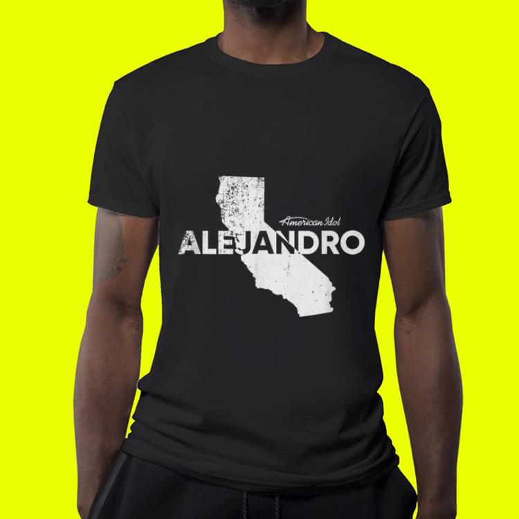 Alejandro California American Idol shirt