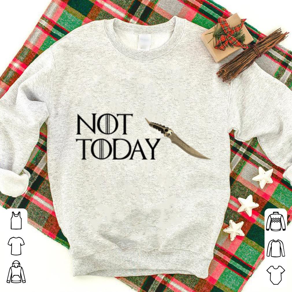 Catspaw Blade Not today GOT Arya shirt 7