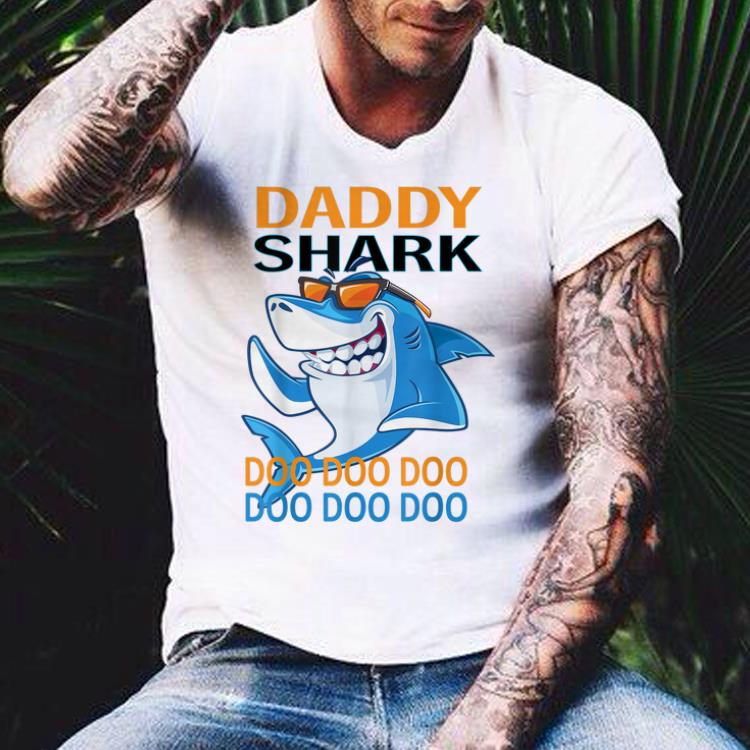 Daddy Shark with Sunglass Doo Doo Father's Day shirt