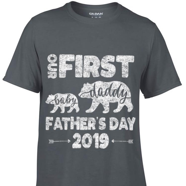 First Fathers day Dad And baby bear 2019 7