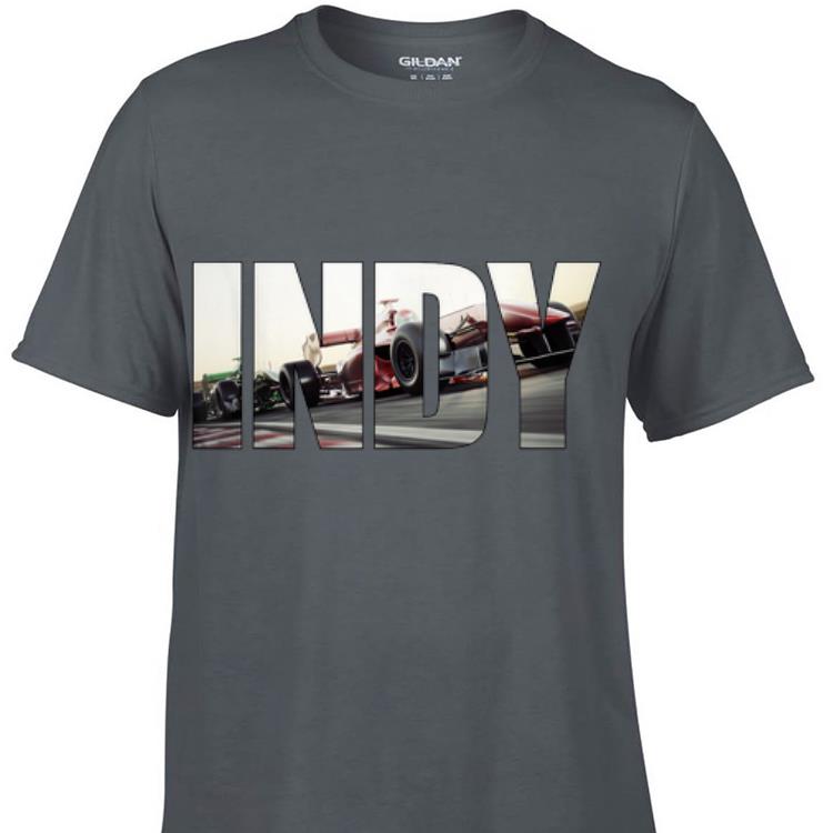 I N D Y with cars Racing shirt 6