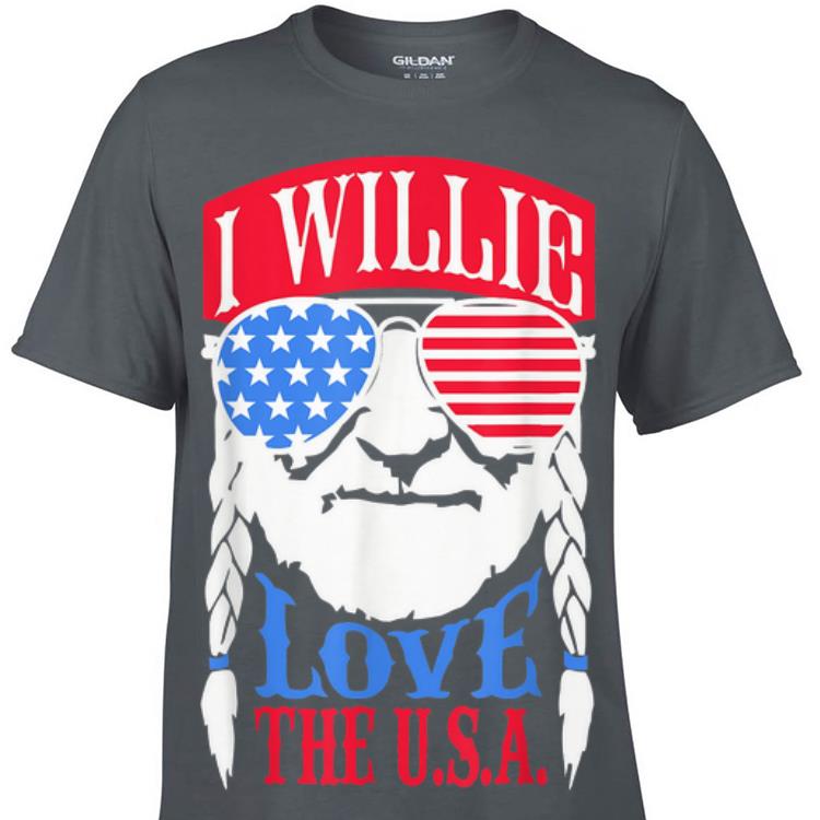 I Willie Love The USA shirt 6