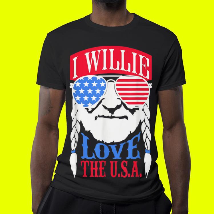 I Willie Love The USA shirt I Willie Love The USA shirt 4 - I Willie Love The USA shirt