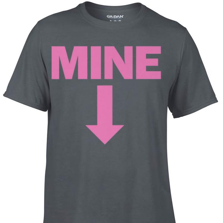 Mine Down Arrow Pro Choice Pro Abortion Pink shirt 6