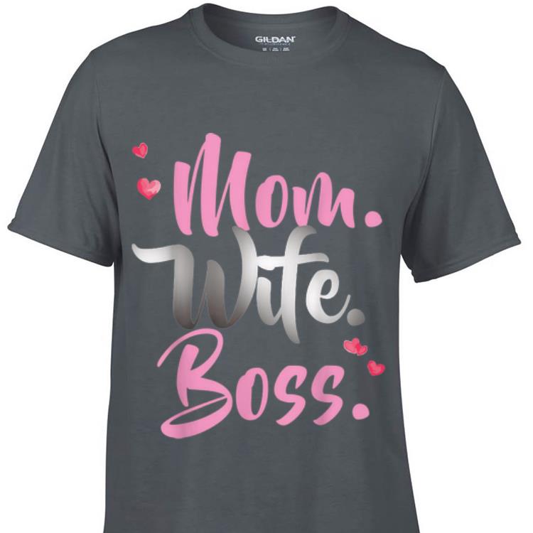 Mom Wife Boss Mother's Day shirt 6