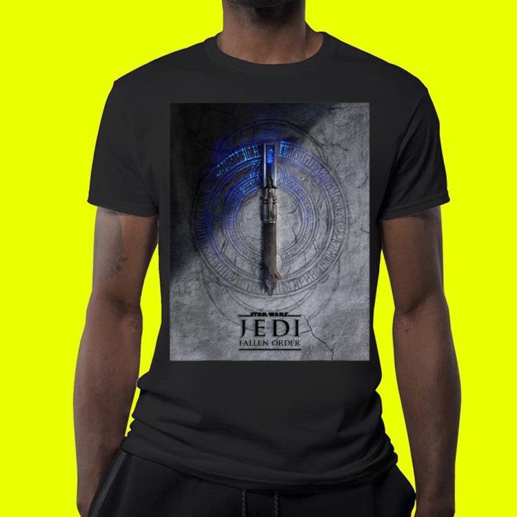 Star Wars Jedi Fallen Order Teaser Image Lightsaber shirt