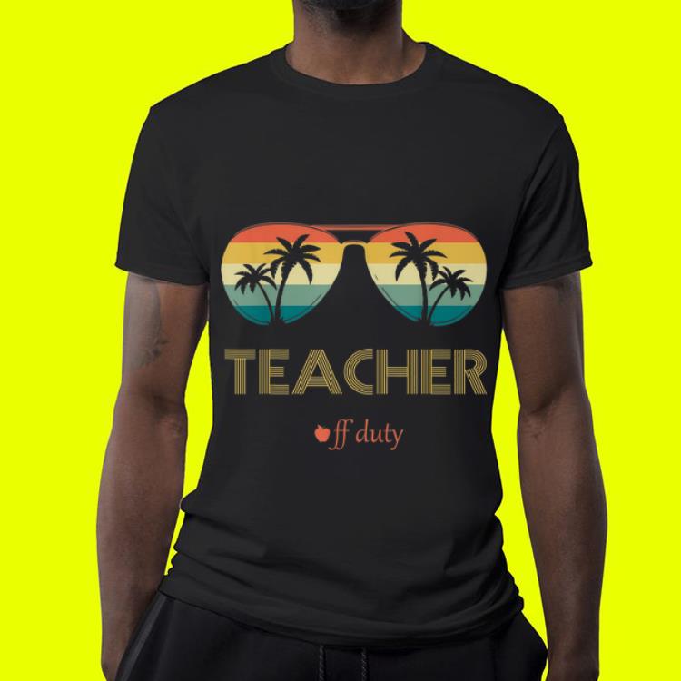 Summer Teacher Off Duty Glass Vintage