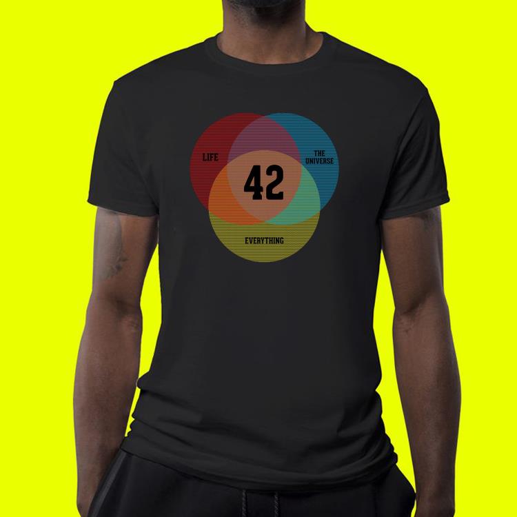 Venn Diagram Life the Universe & Everything shirt